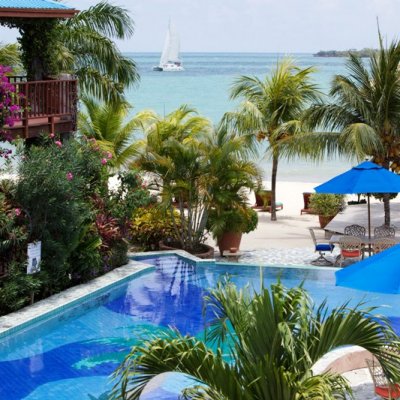 View from Luxury Seaview Villa Verandah